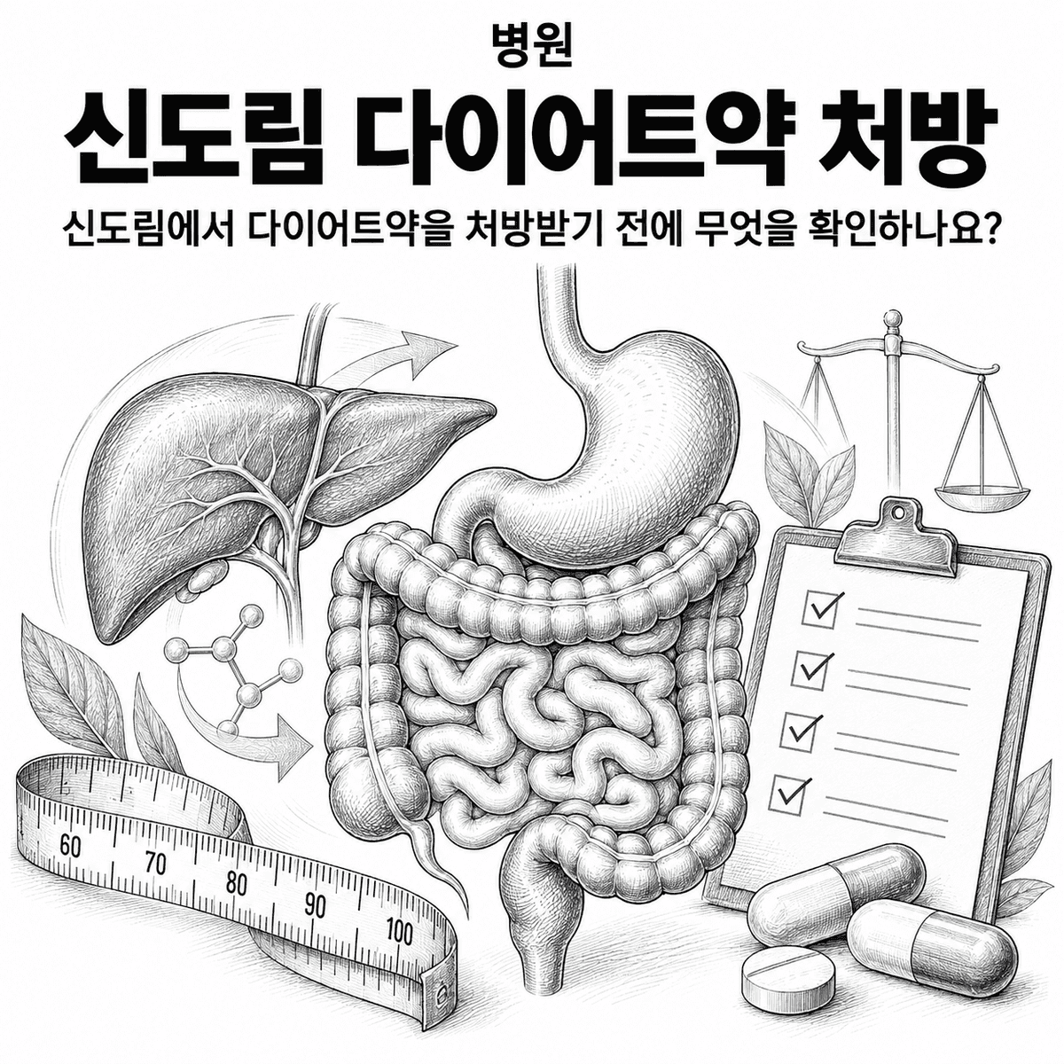 서울 병원 신도림 다이어트약 처방 핵심 정보 이미지