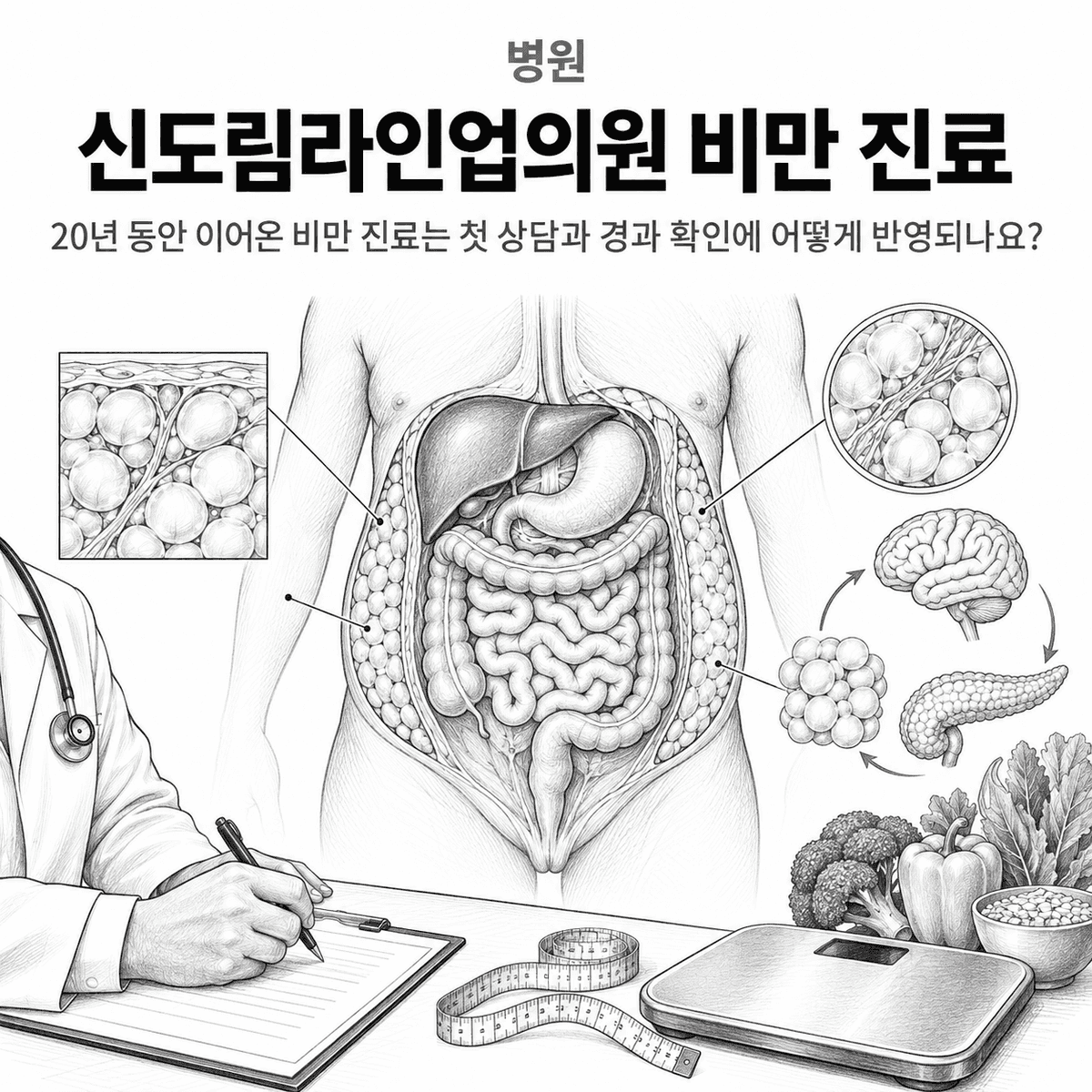 서울 병원 신도림라인업의원 비만 진료 핵심 정보 이미지